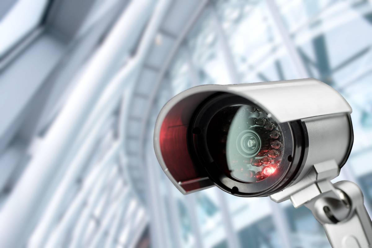 Dome CCTV/Surveillance/Security Camera in Office Building