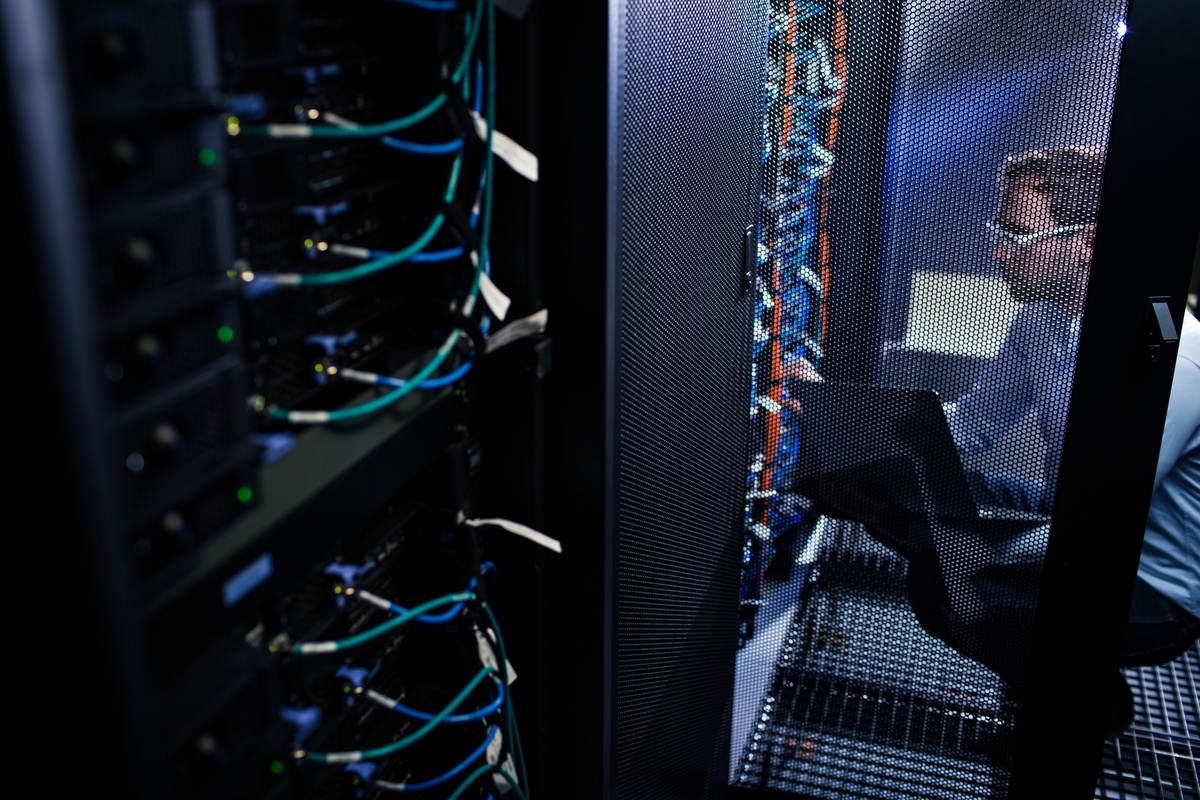 Data Center Room.