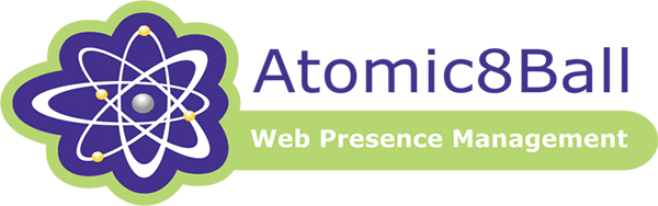 Atomic8Ball Web Presence Management logo